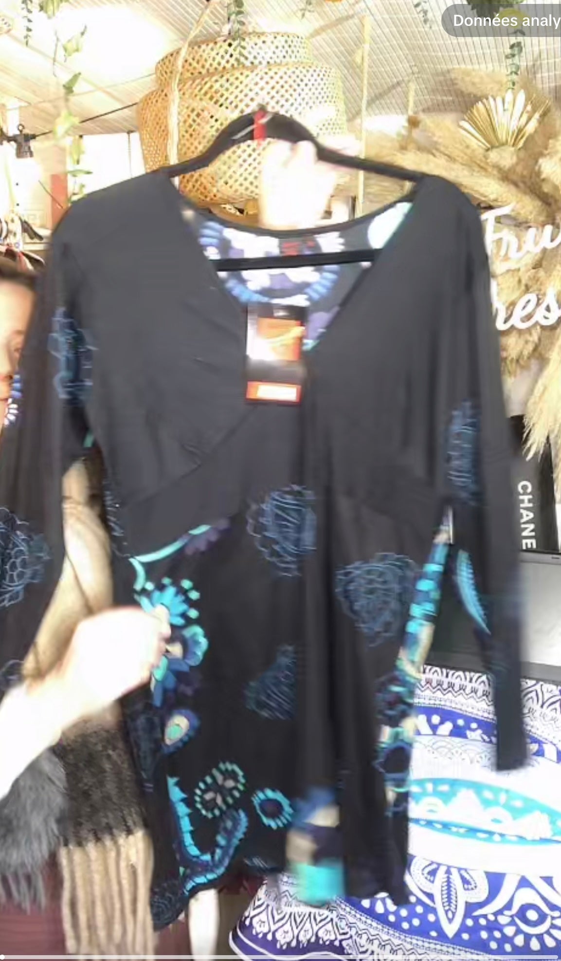 ROBE TUNIQUE NEUVE ETIQUETTE VALEUR 44€ ALLEZ SIMPLEMENT tAILLE m