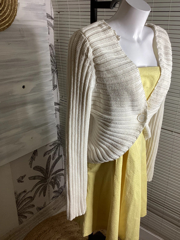 Gilet boléro, mail blanc, taille XL mexx