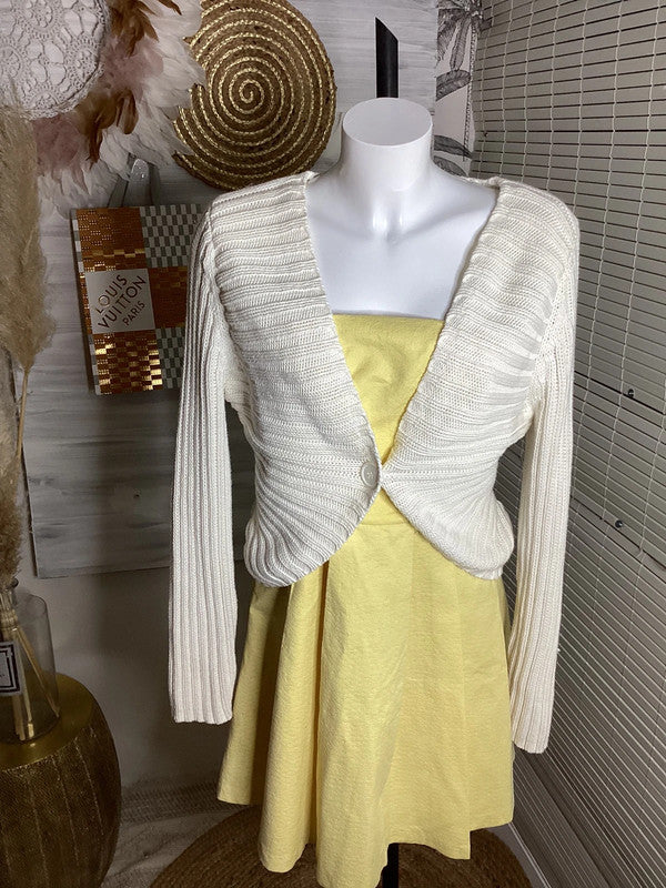 Gilet boléro, mail blanc, taille XL mexx