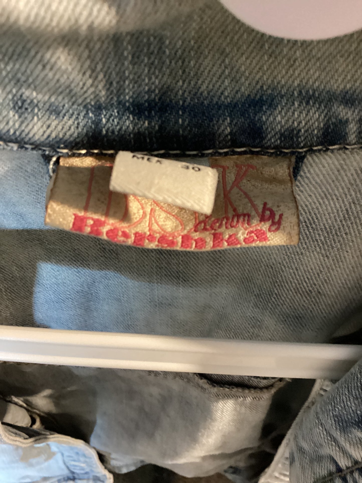veste jean berska vintage L