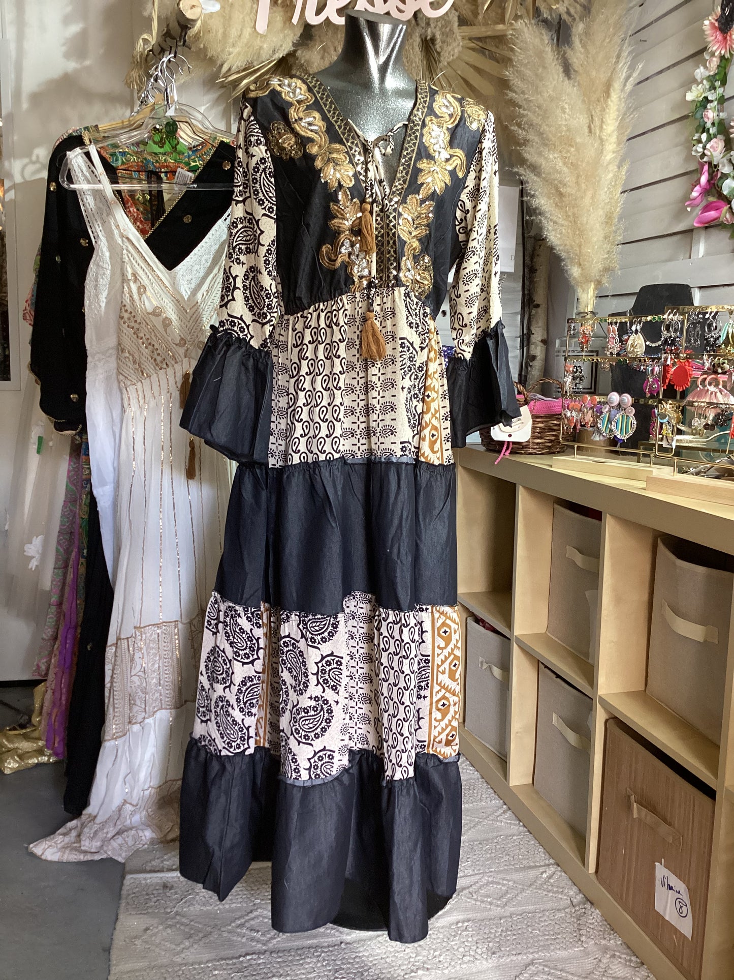 Robe taille unique bohème