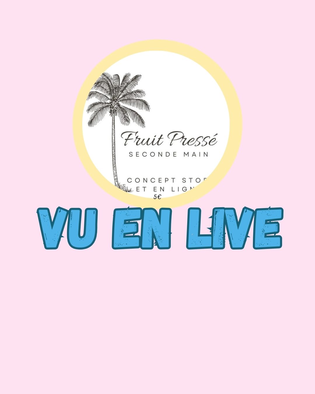 BIJOUX . VETEMENT CAPSULE .SECONDE MAIN VU EN LIVE