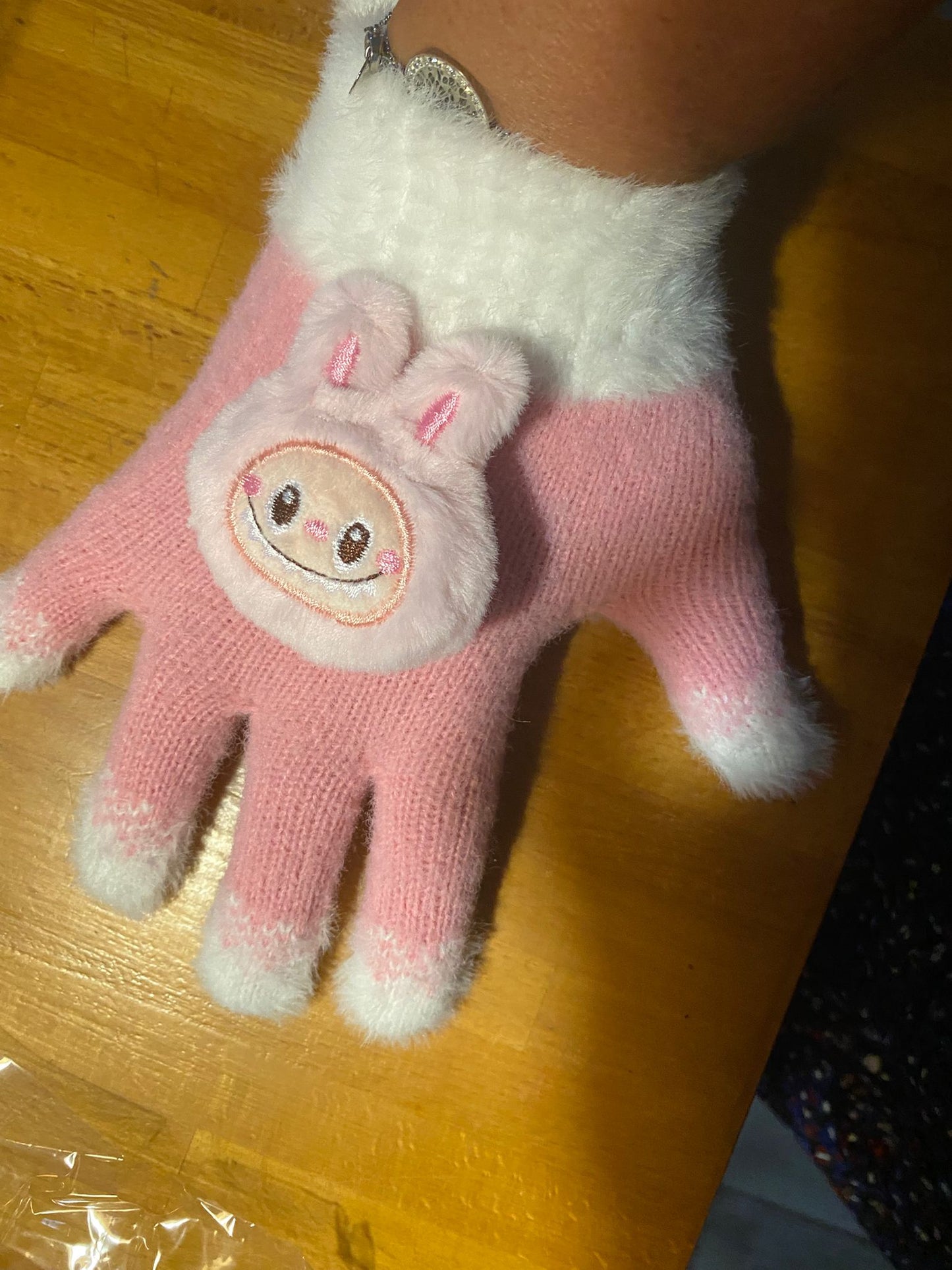 Lot de 2 paires de gants femme / enfant