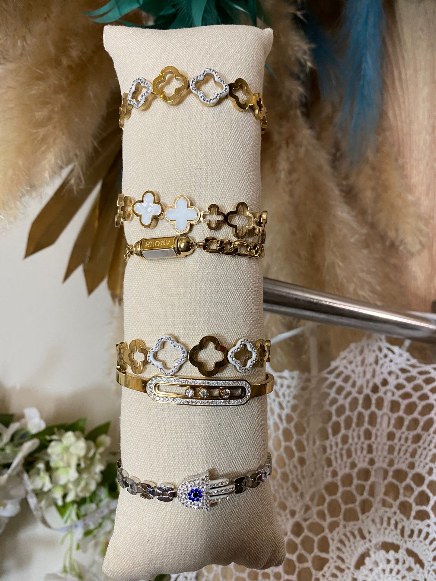 Bracelet lulu acier inoxydable
