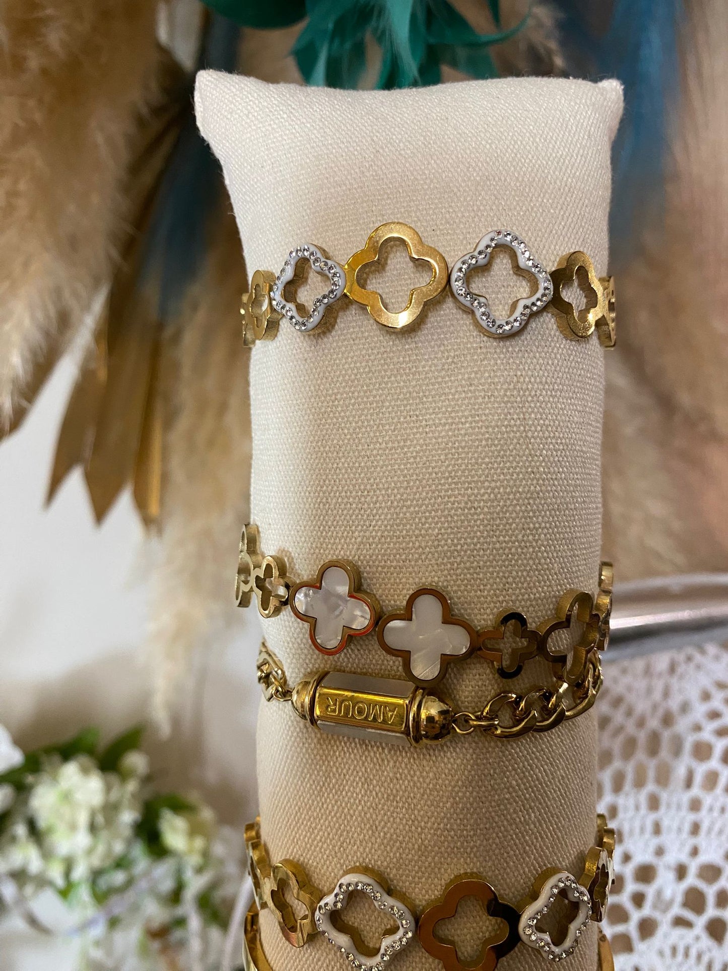 Bracelet lulu acier inoxydable