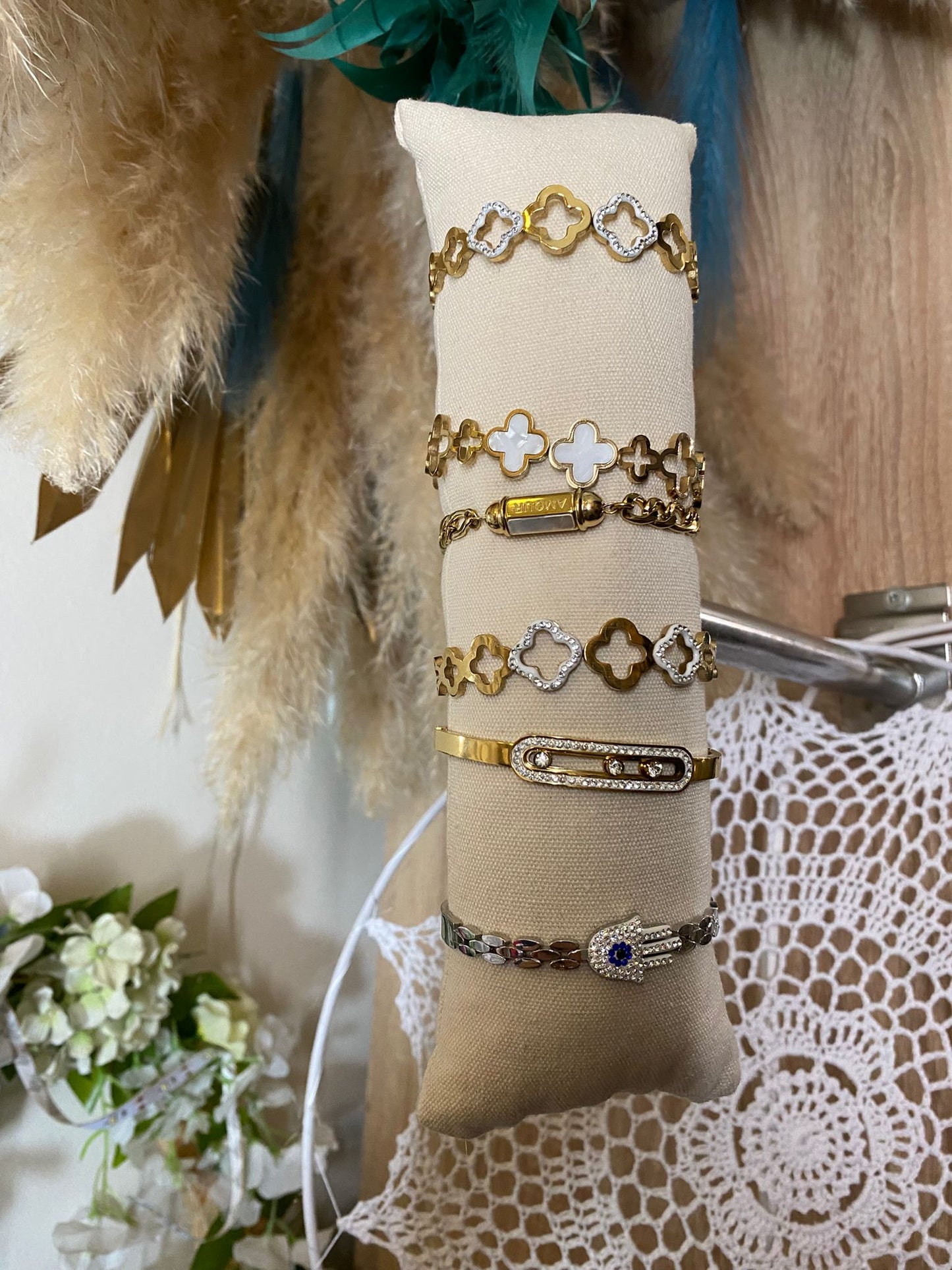 Bracelet lulu acier inoxydable