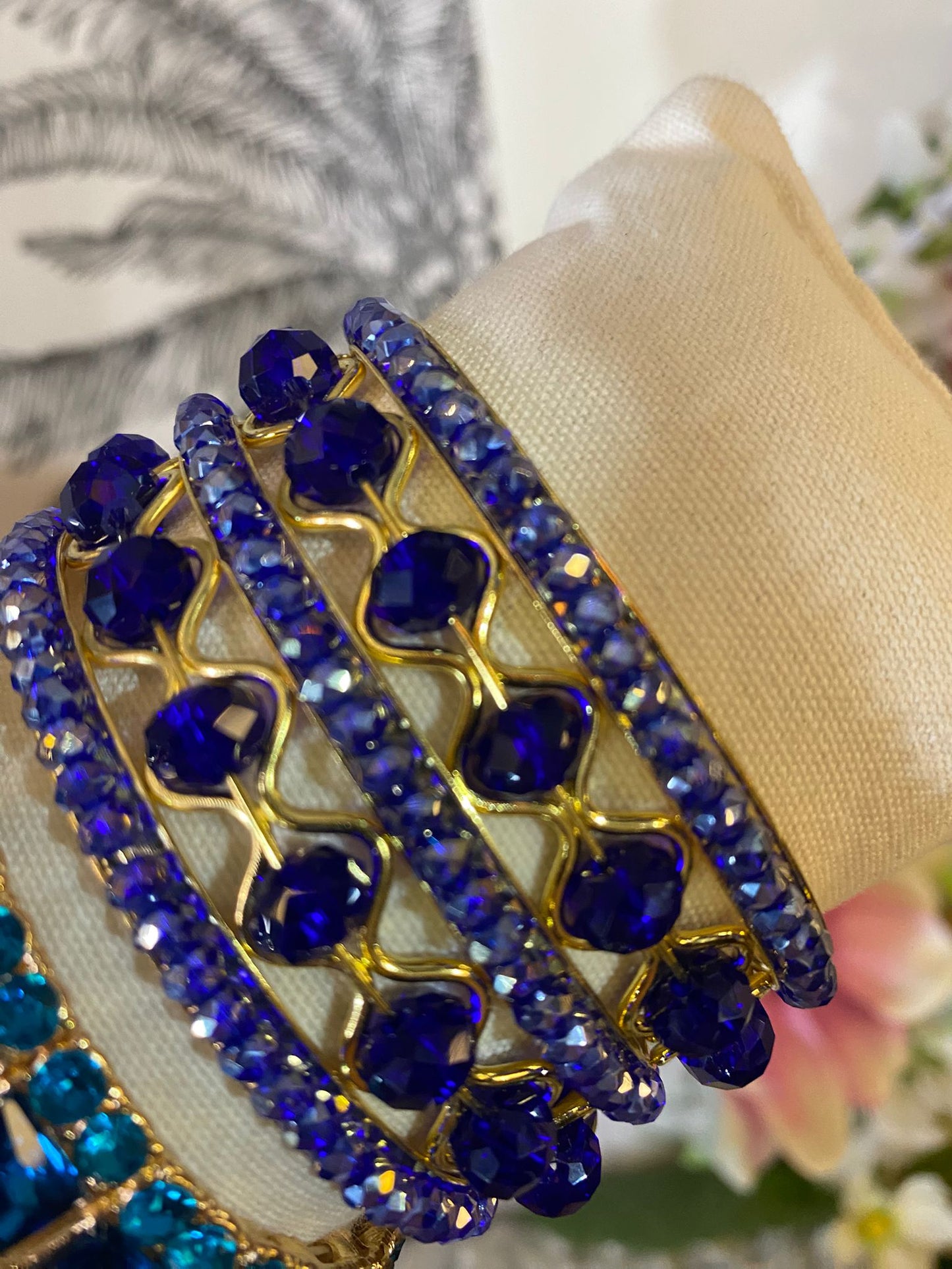 Bracelet au choix strass perle taille unique