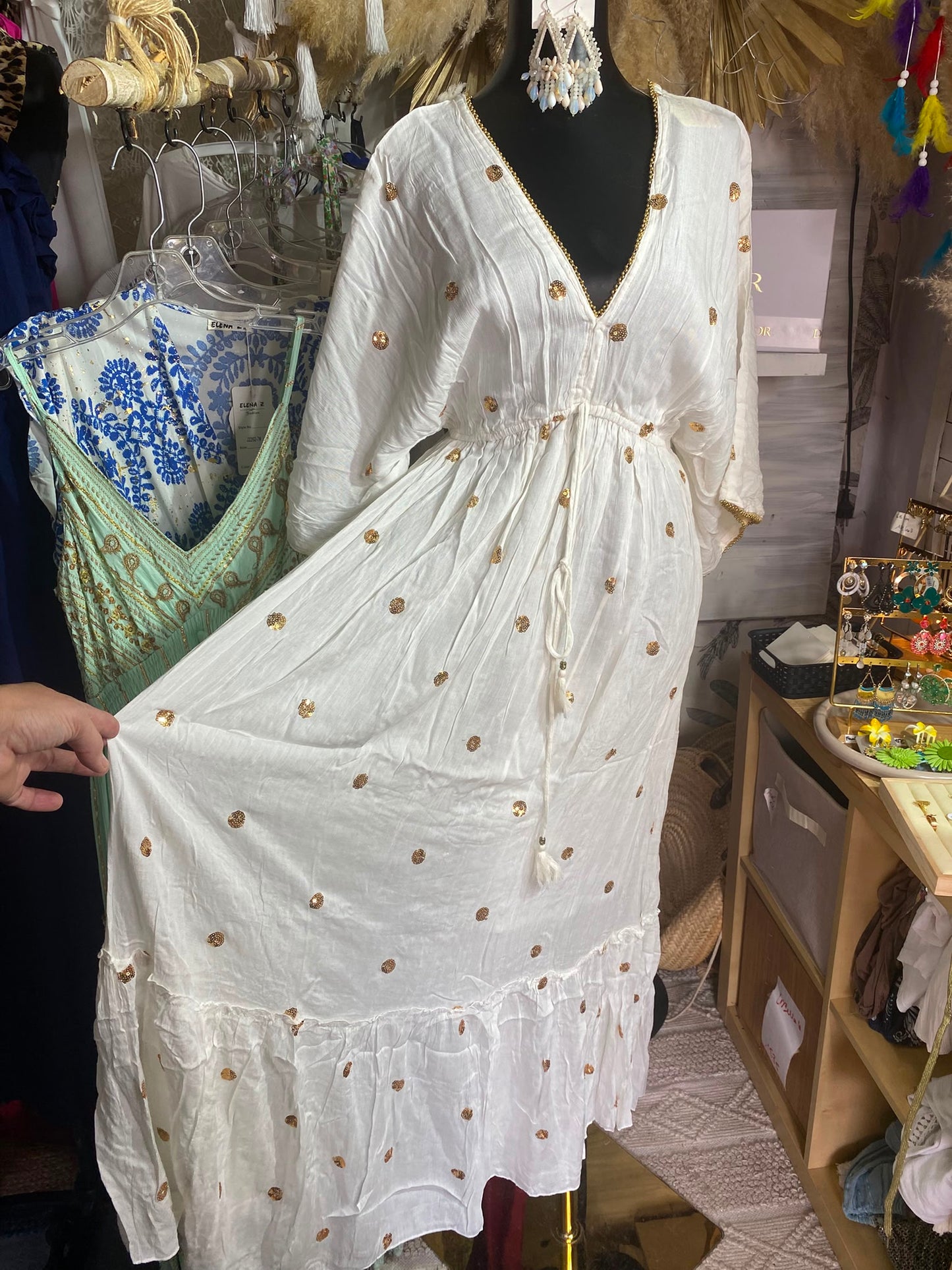 RC004 ROBE BOHEME A SEQUIN