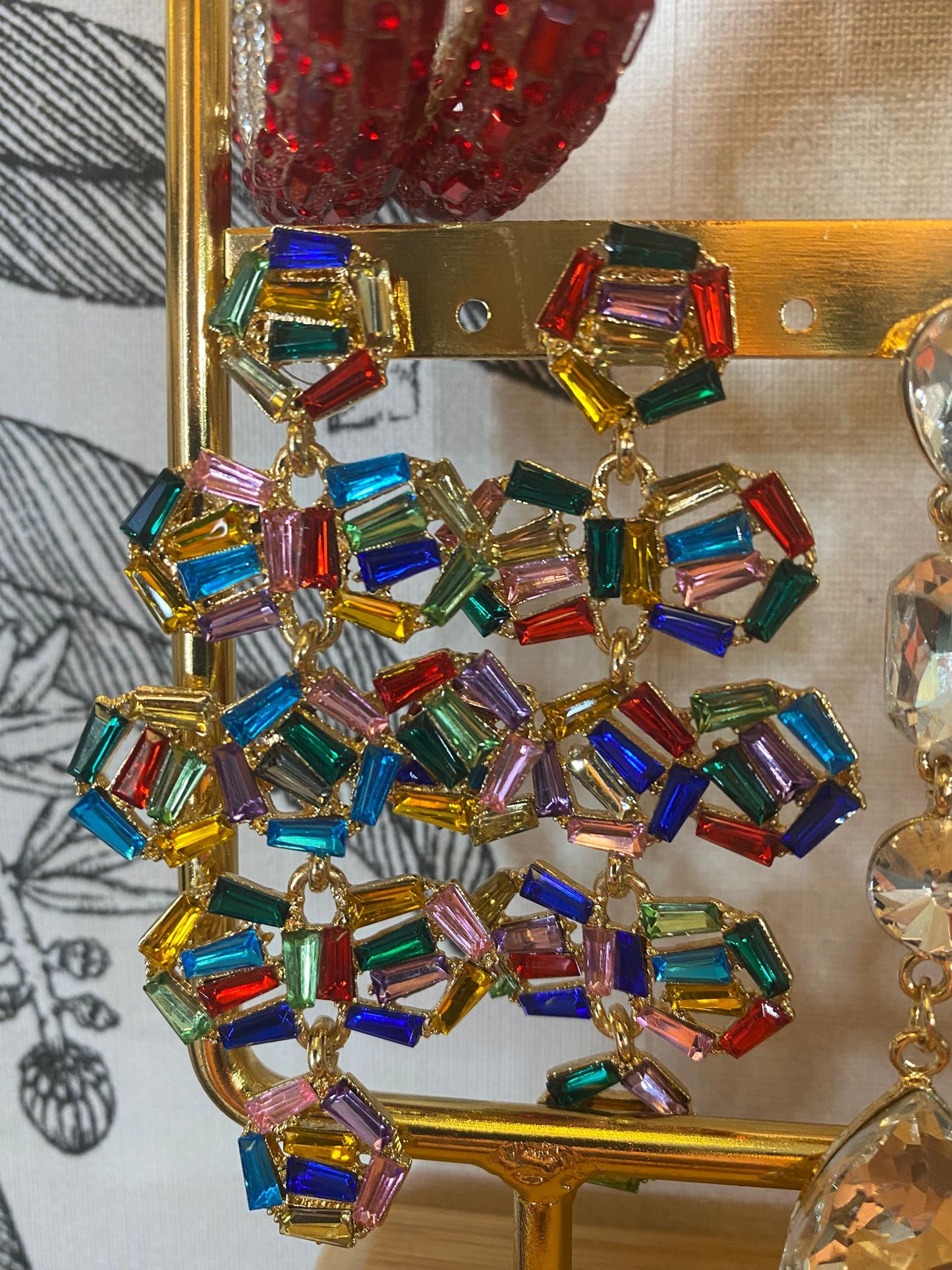 Boucles oreilles INCROYABLE !!! FANTAISIE