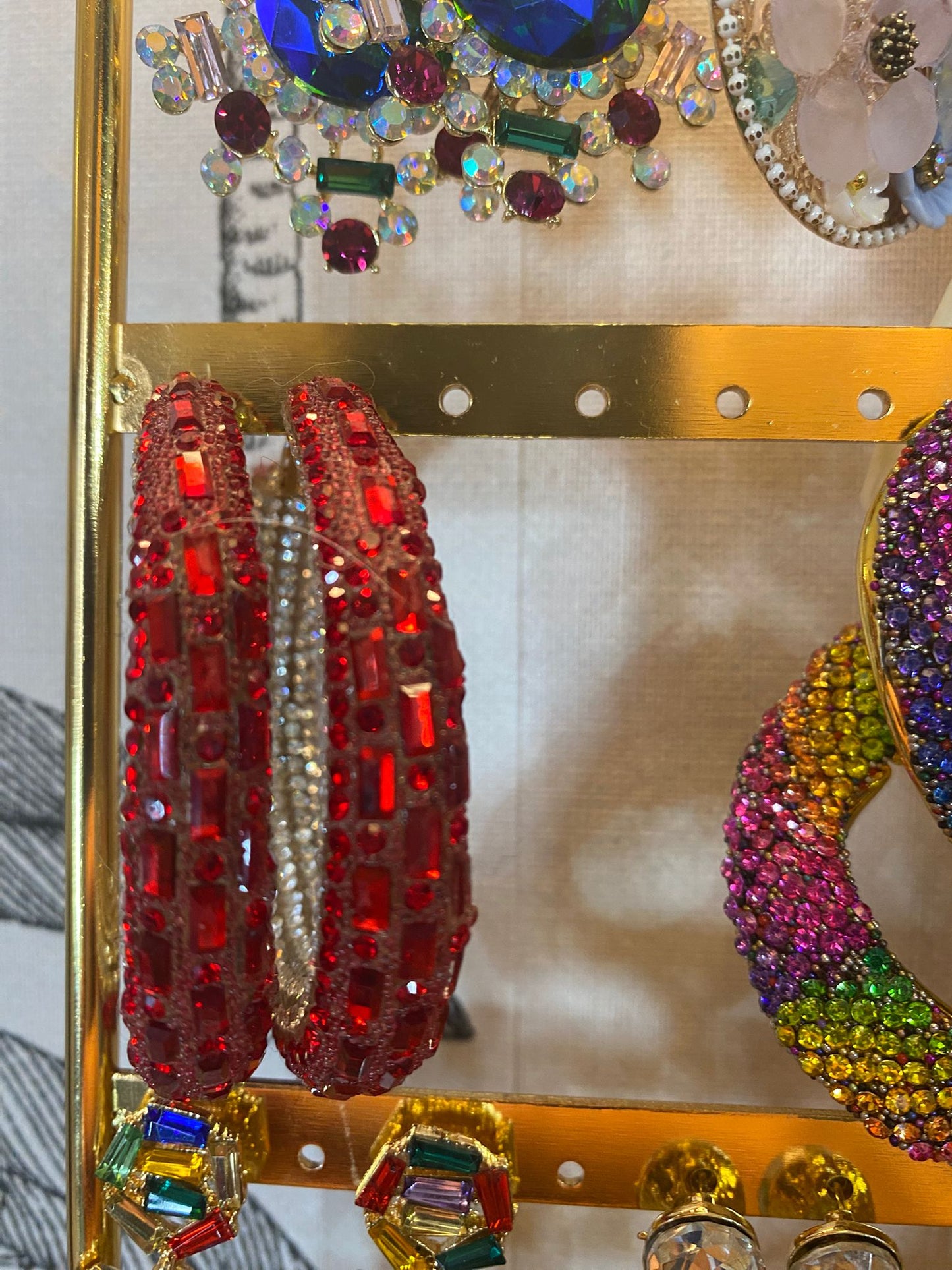 Boucles oreilles INCROYABLE !!! FANTAISIE