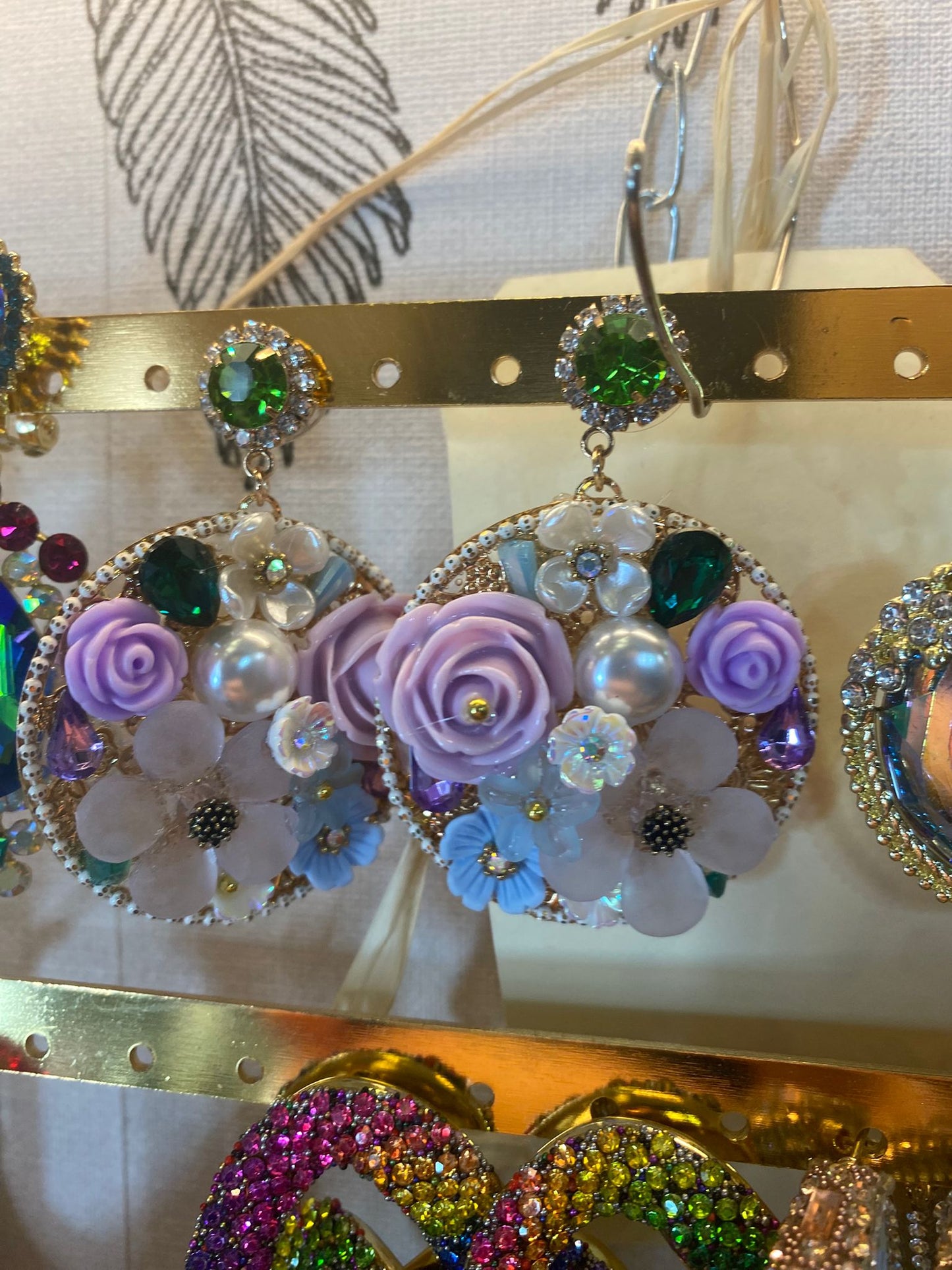 Boucles oreilles INCROYABLE !!! FANTAISIE