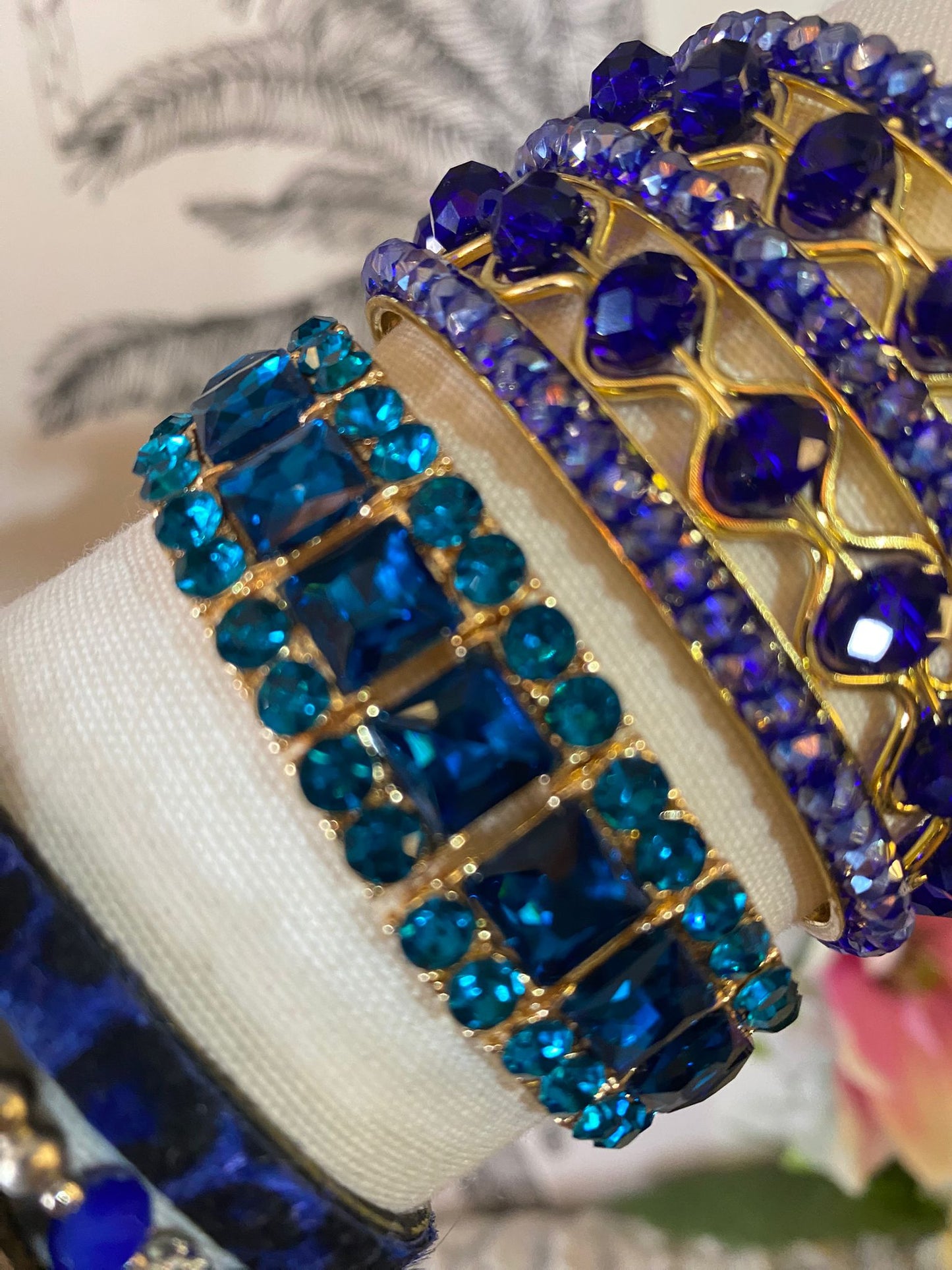 Bracelet au choix strass perle taille unique