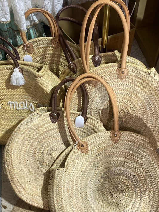 PANIER DE PLAGE . PANIER A PERSONNNALISE .