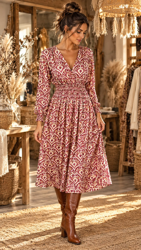 robe rosita  magique mi longue , longue pour les petites